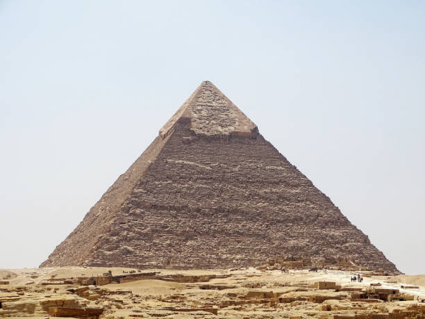 The great Pyramid in Egypt stock photo
