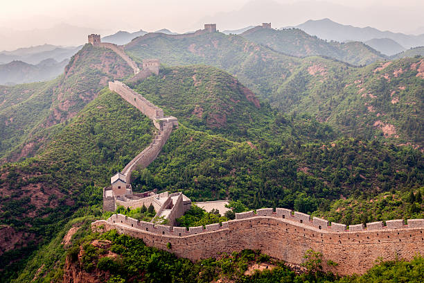 The Great wall of China  badaling great wall stock pictures, royalty-free photos & images