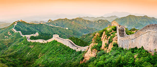 The Great Wall of China The Great Wall of China. badaling great wall stock pictures, royalty-free photos & images