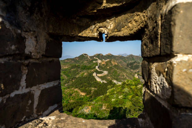 The Great Wall of China, Shinjanling stock photo