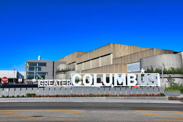 The Greater Columbus Convention Center. stock photo