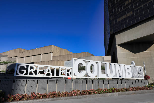 The Greater Columbus Convention Center. stock photo