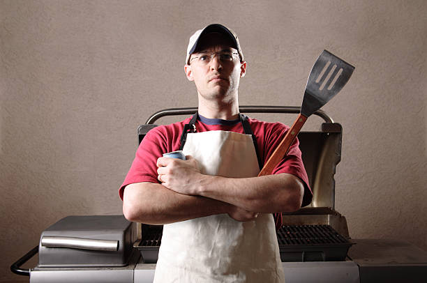The Grill King stock photo