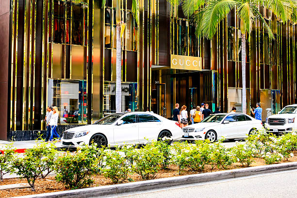 The Gucci Store On Rodeo Drive Beverly Hills Ca Stock Photos, Pictures ...