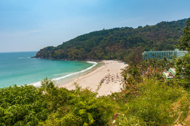 The Karon Beach, Phuket, Thailand stock photo