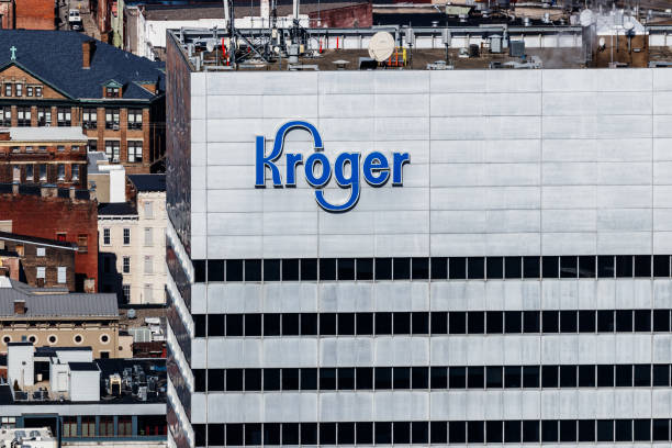 The Kroger Company Corporate Headquarters. The Kroger Co. is One of the World's Largest Grocery Retailers. stock photo