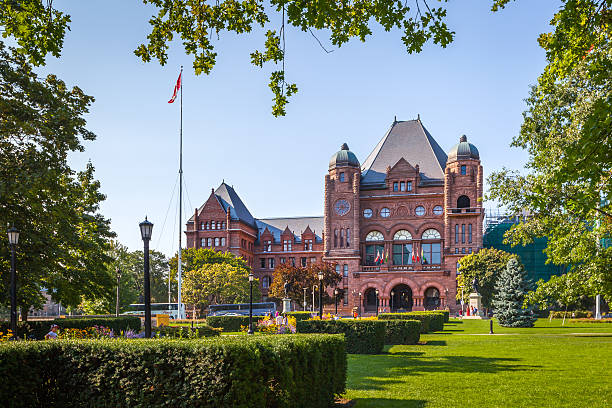 The Legislative Building, Toronto, Canada stock photo