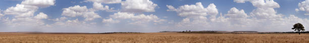 The Maasai Mara National Reserve is a vast game reserve in Kenya stock photo
