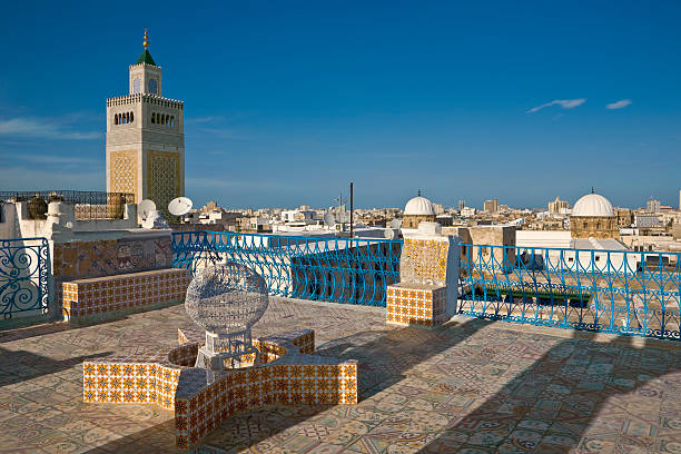 The medina of Tunis stock photo