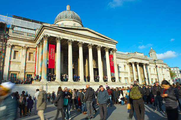 The National Gallery, London stock photo