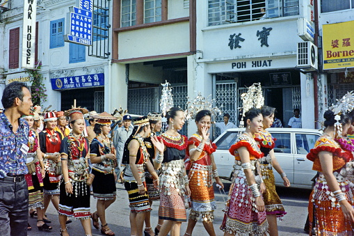 The Nineties Parade Of The Gawai Dayak Festival Kuching The Nineties Parade Of The Gawai Dayak Festival Kuching