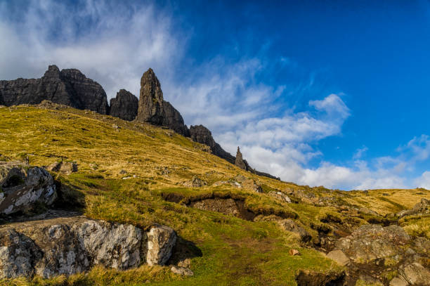 The Old Man of Storr stock photo