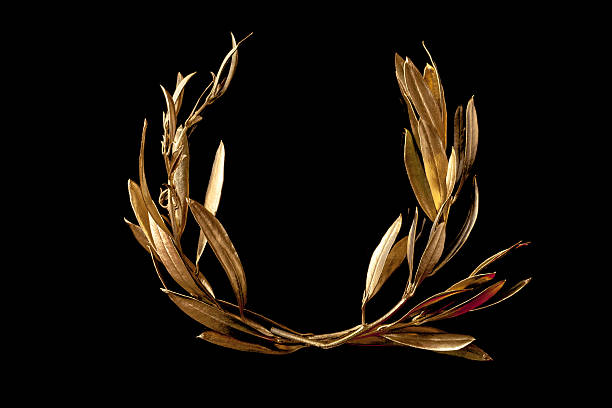 The olive wreath (kotinos) stock photo