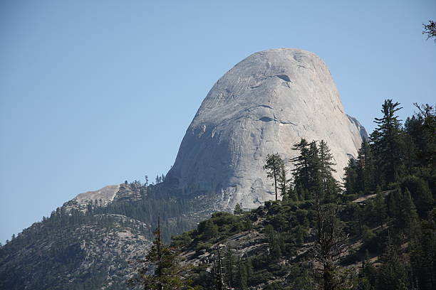 The Shoulder of Half Dome in Yosemite National Park stock photo