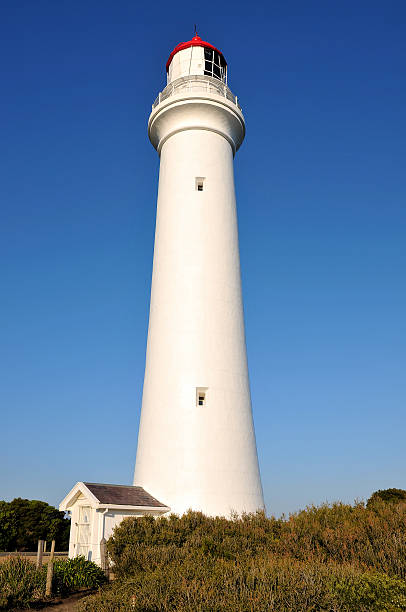 The Split Point Lighthouse, Australia stock photo