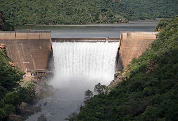 the swadini dam stock photo