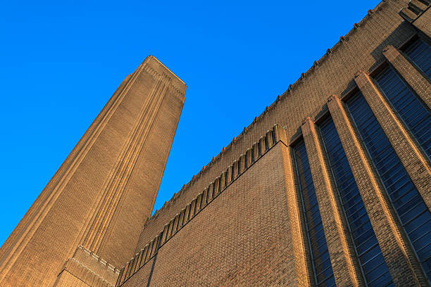 The Tate Modern gallery on the South Bank in London stock photo