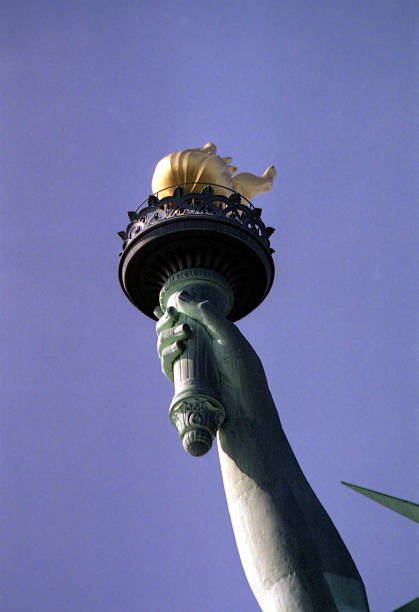 The Torch of Liberty stock photo