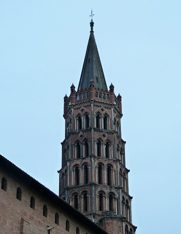 The tower bell of Toulouse, Sanint Sernin church