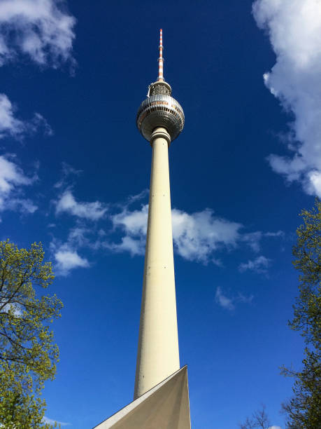 The TV Tower Berlin - Stock Photos stock photo