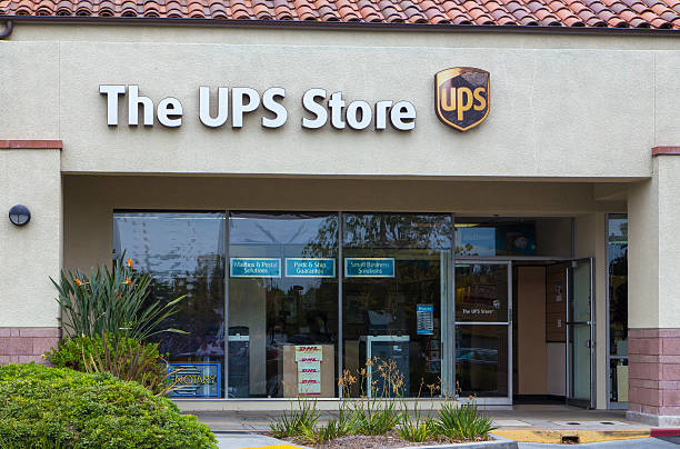 The UPS Store Exterior stock photo