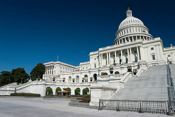 The US Capitol stock photo
