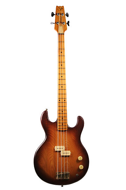 The Vantage Bass guitar stock photo