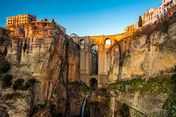 The village of Ronda in Andalusia, Spain. The village of Ronda in Andalusia, Spain. This photo made by HDR technic málaga province stock pictures, royalty-free photos & images