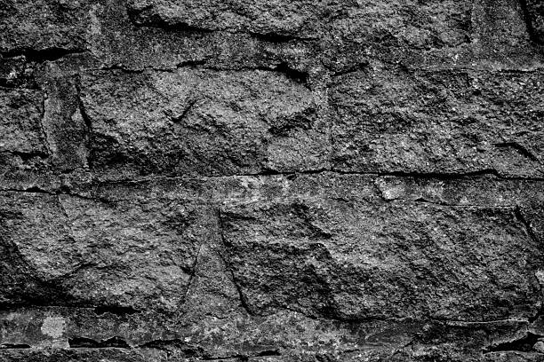the wall wall, detail, black and white, background rock face stock pictures, royalty-free photos & images
