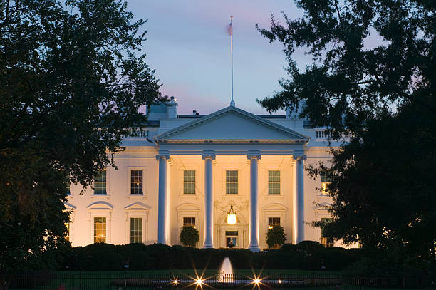 The White House stock photo