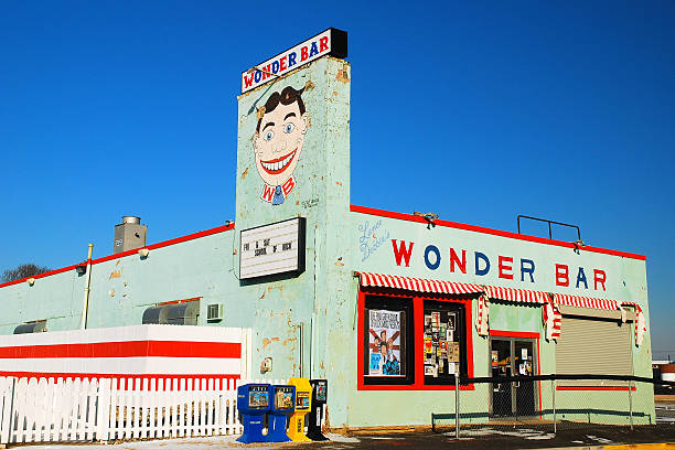 The Wonder Bar, Asbury Park Asbury Park, NJ, USA - January 15, 2009 bruce springsteen stock pictures, royalty-free photos & images