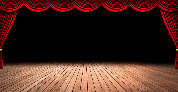 Theatre stage Theatre stage. musical theater stock pictures, royalty-free photos & images