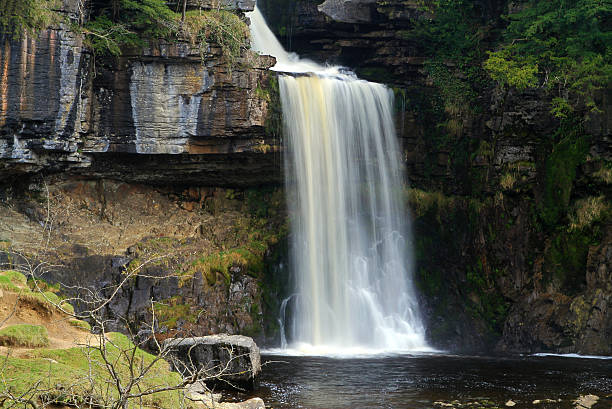 Thornton Force Waterfall stock photo