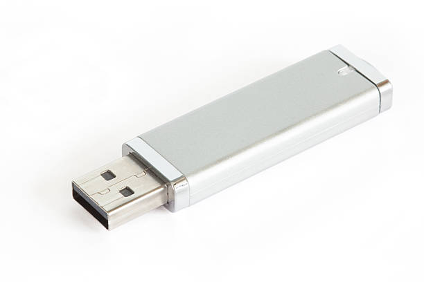 USB Thumb Drive (Room for Text) stock photo