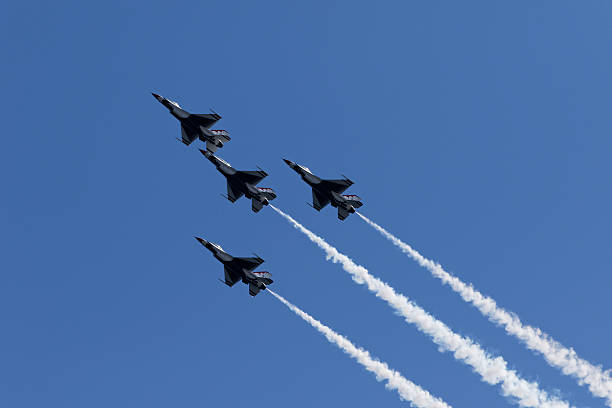 USAF Thunderbirds. stock photo