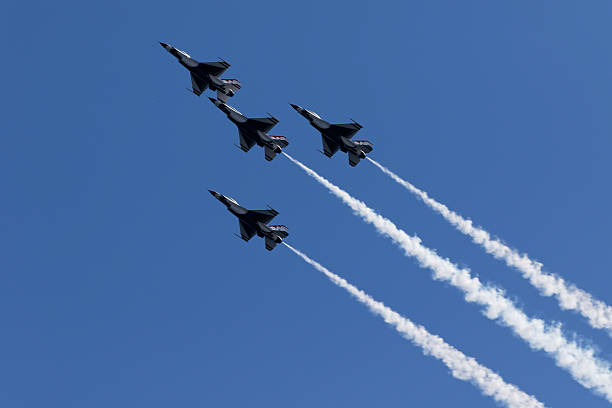 USAF Thunderbirds. stock photo