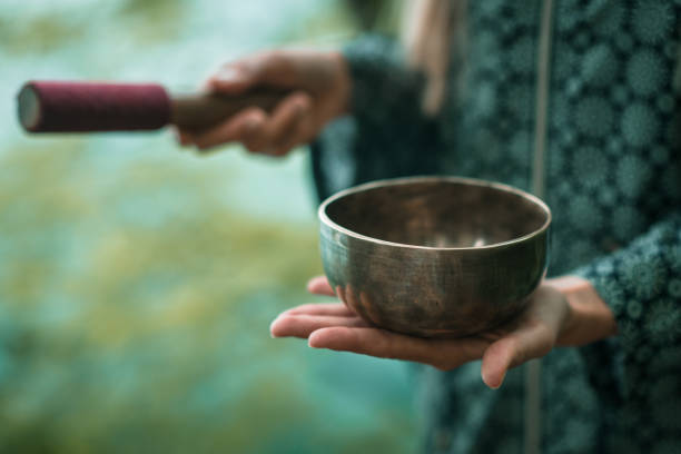 Tibetan bowl Tibetan bowl tibetan culture stock pictures, royalty-free photos & images