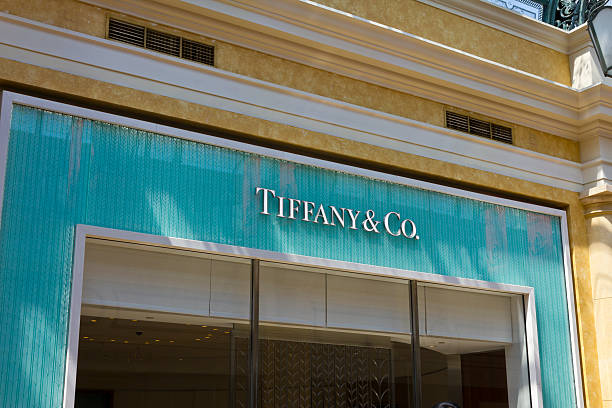tiffany &co. ubicación del centro comercial i - tiffany usa fotografías e imágenes de stock