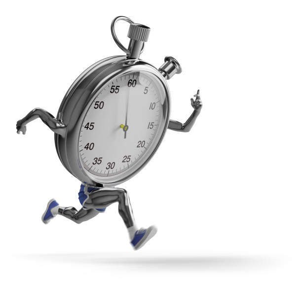 Time Is Running stock photo