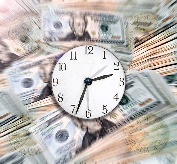 Time & Money stock photo