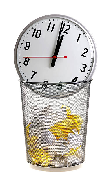 Time Wasted stock photo