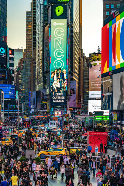 Times Square in New York stock photo