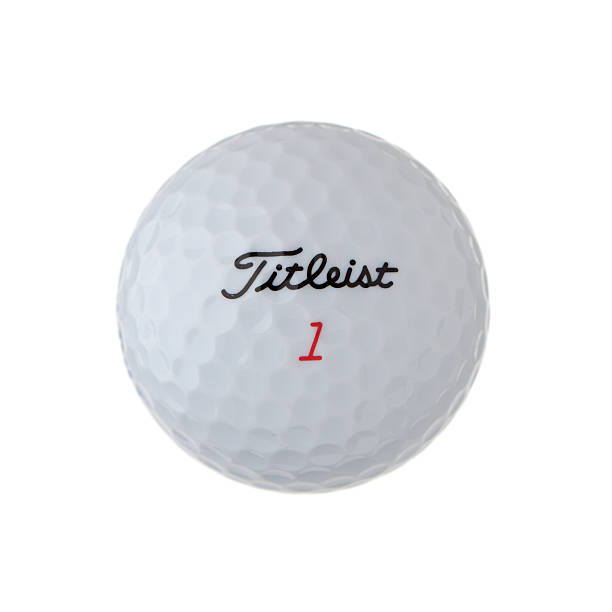 Titleist Golf Ball stock photo