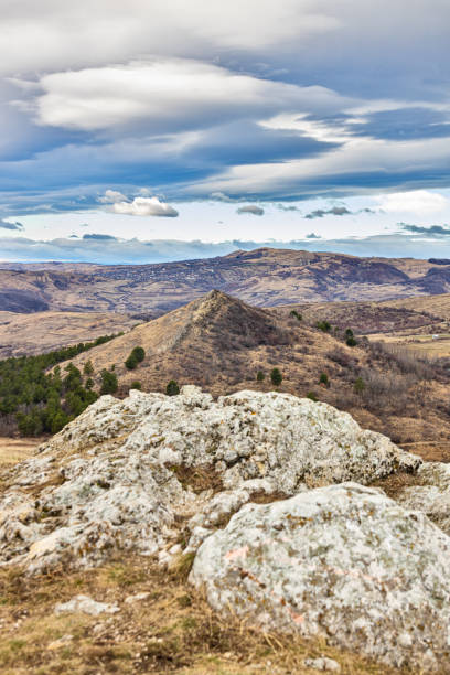 Tohani rock landscape stock photo