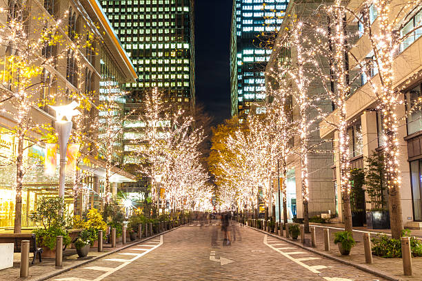 東京イルミネーションズ - 丸の内 ストックフォトと画像
