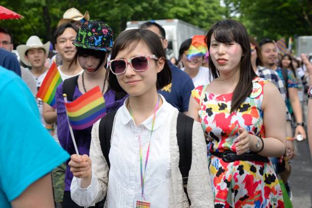 Tokyo Rainbow Pride stock photo