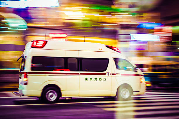 Tokyo speeding stock photo