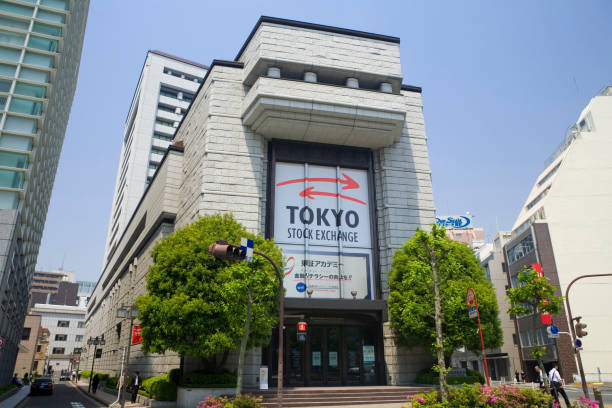 Tokyo Stock Exchange stock photo