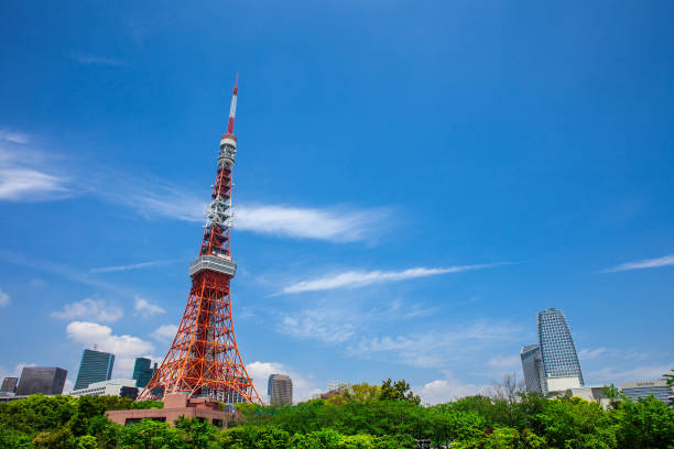Tokyo Tower stock photo