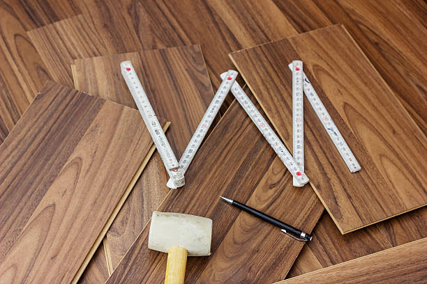 Tools To Laying Laminate Stock Photo More Pictures Of